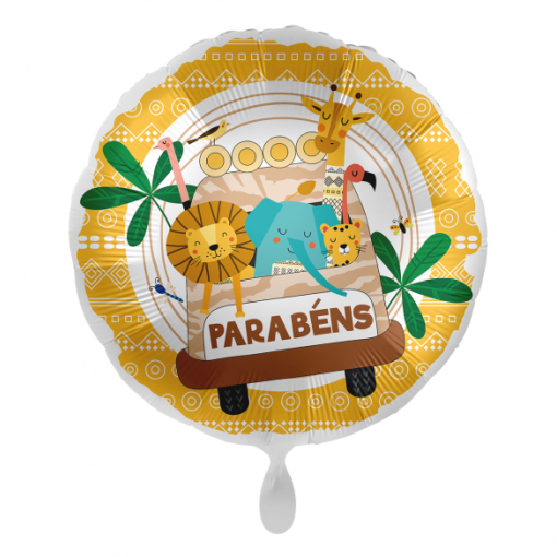 Balão Parabéns Safari