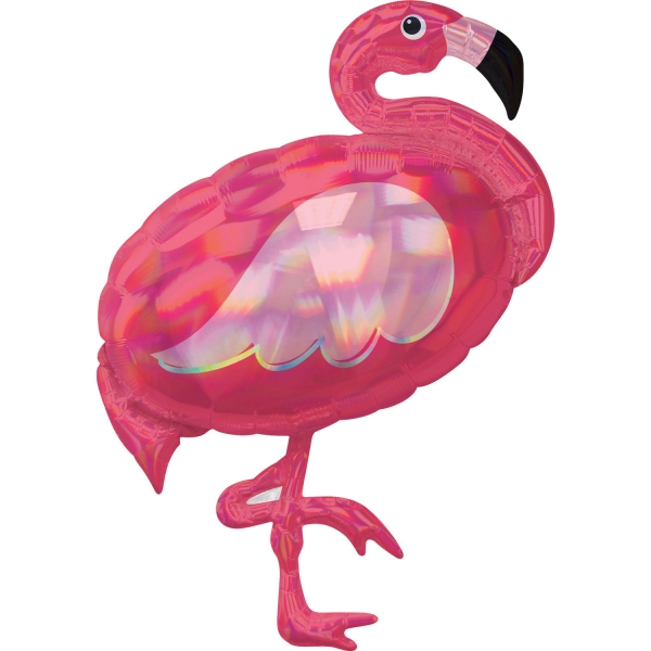 Balão Flamingo Iridescente