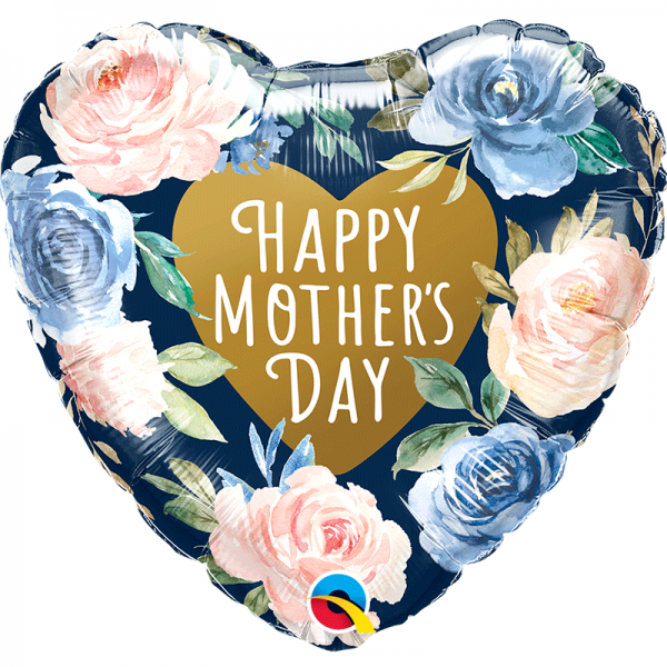 Balão Coração Happy Mothers Day