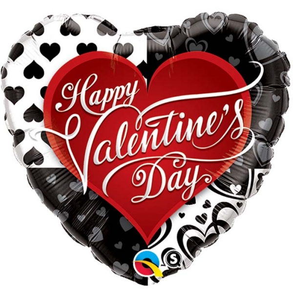 Balão Coração 91cm Happy Valentines Day