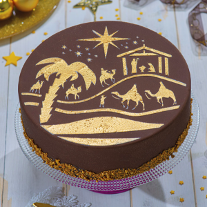 Stencil de Natal 25cm