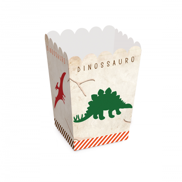 Caixas para Pipocas Dinossauros
