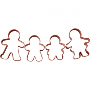 Cortadores Bolachas Família de Gengibre