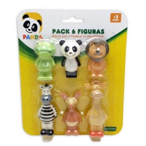 6 Figuras - Panda e os Amigos