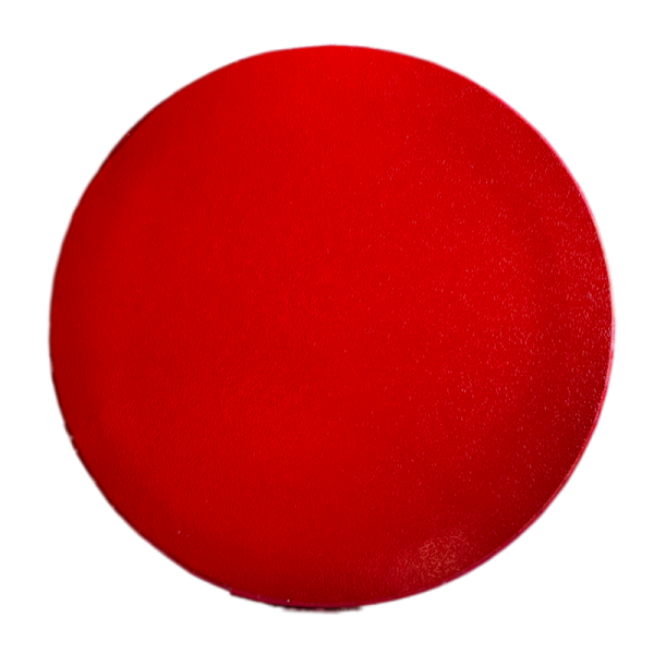 Base Redonda Alta 30cm Vermelho