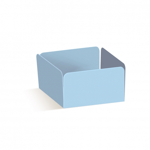 50 Forminhas para Doce Azul Pastel