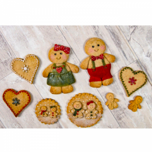 Molde Silicone Gingerbread Cookie