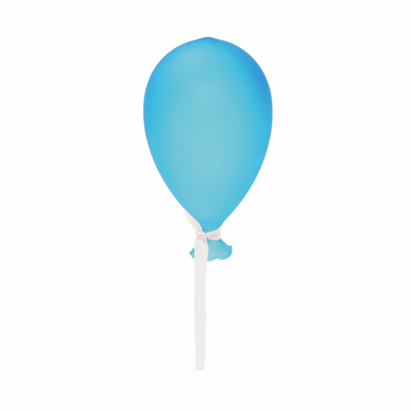 Balão de Vidro Fosco Azul
