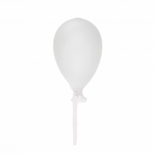 Balão de Vidro Fosco Branco