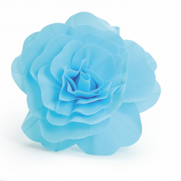 Flores Decorativas Azul 40cm