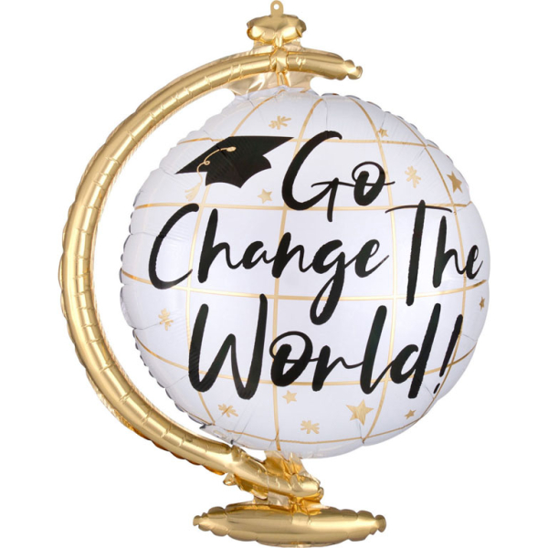 Balão Graduação Go Change the World