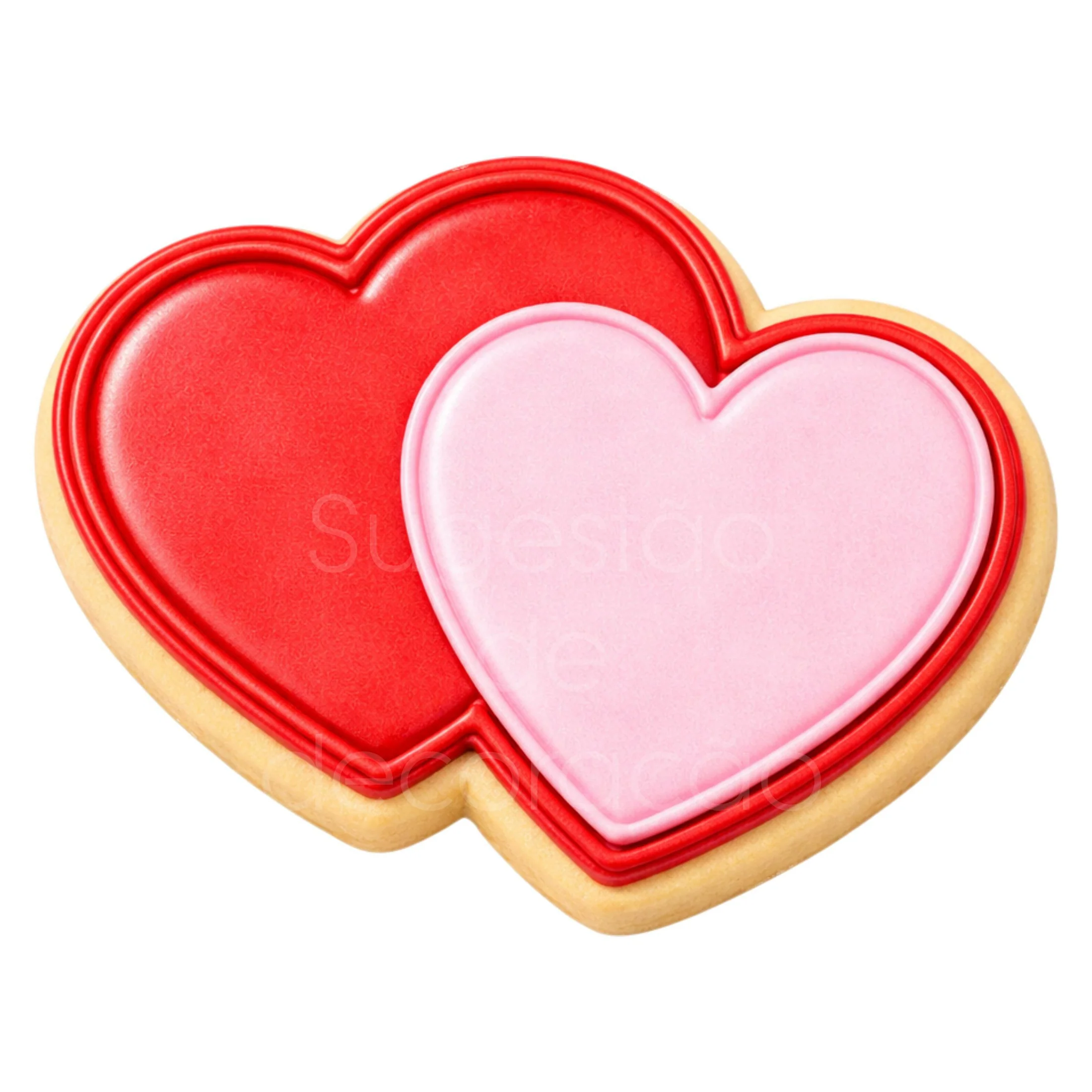 Cortador 2 Corações