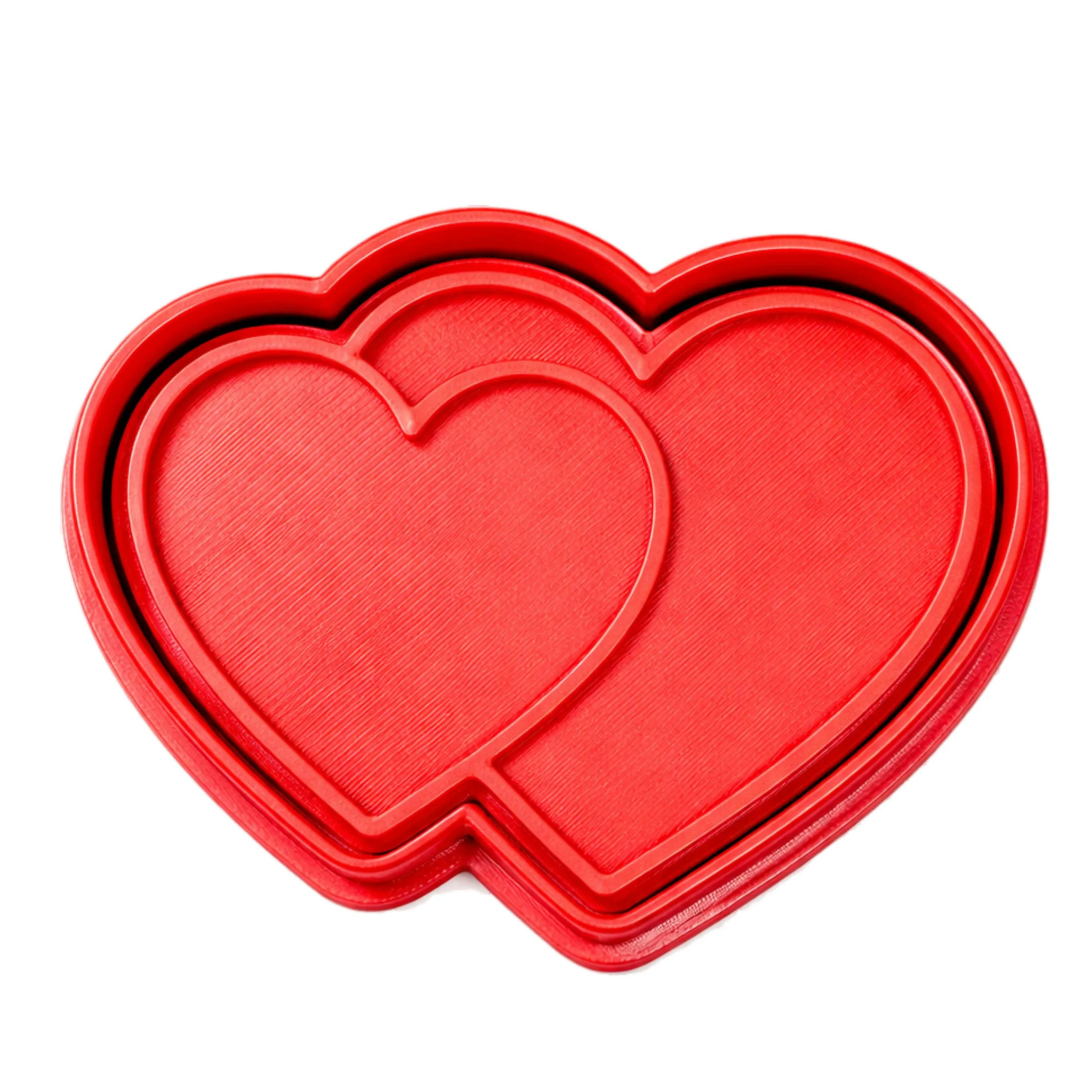 Cortador 2 Corações