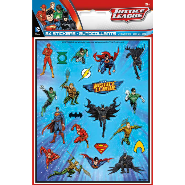 Autocolantes Justice League
