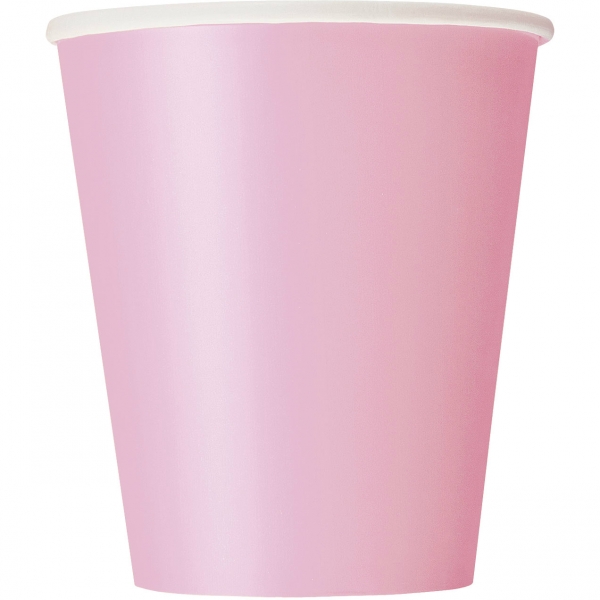 14 Copos Rosa Claro