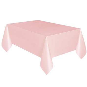 Toalha de Mesa Rosa Claro