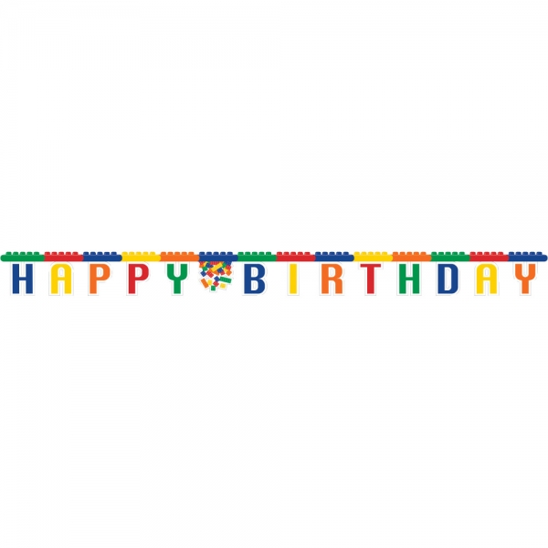 Lego City Triangle Paper Flag Banner main image 1