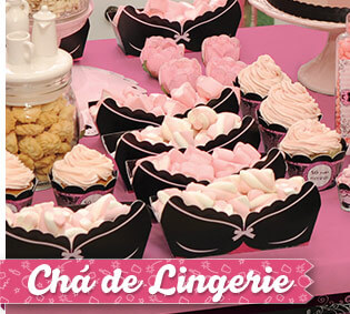Cesta Bustiê Chá de Lingerie Cesta Bustiê Chá de Lingerie