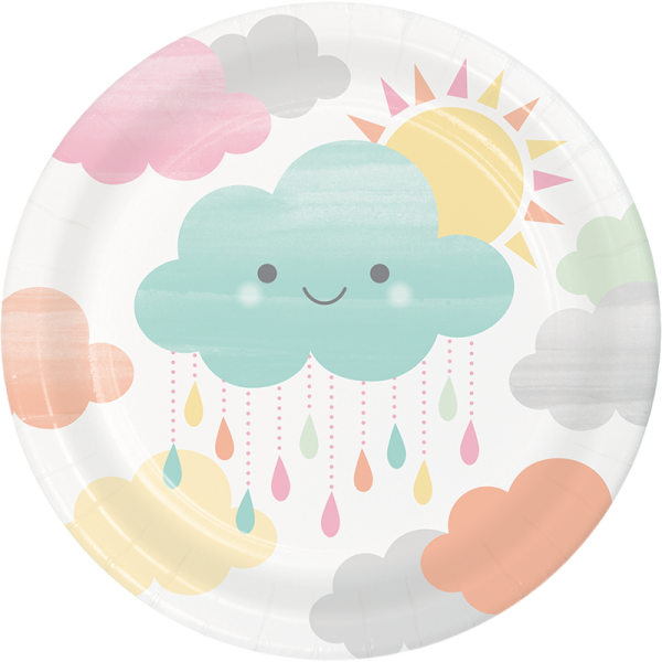 Pratos Pequenos Sunshine Baby Showers