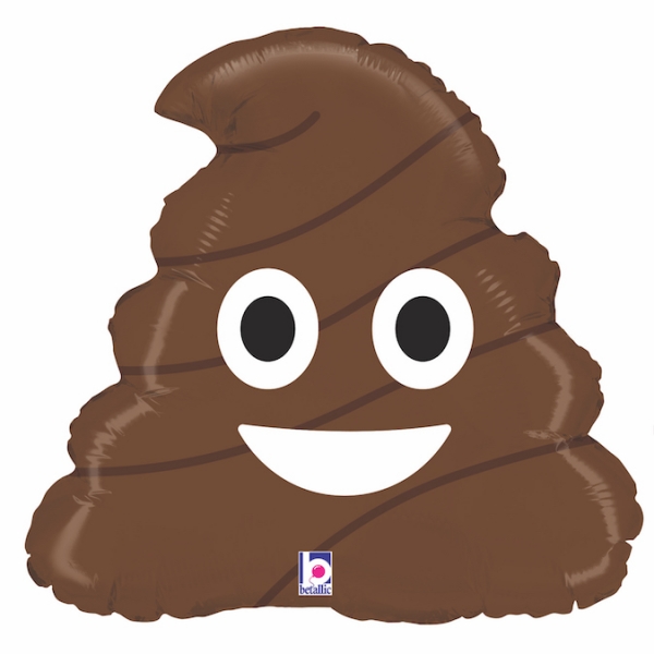 Balão Emoji Poop