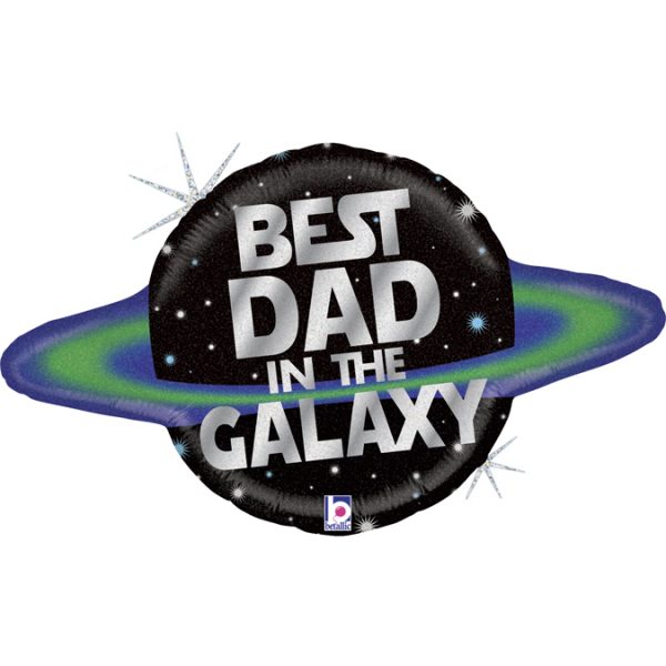 Balão Best Dad in the Galaxy Balão Best Dad in the Galaxy