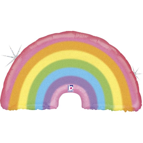 Balão Arco-Íris Pastel