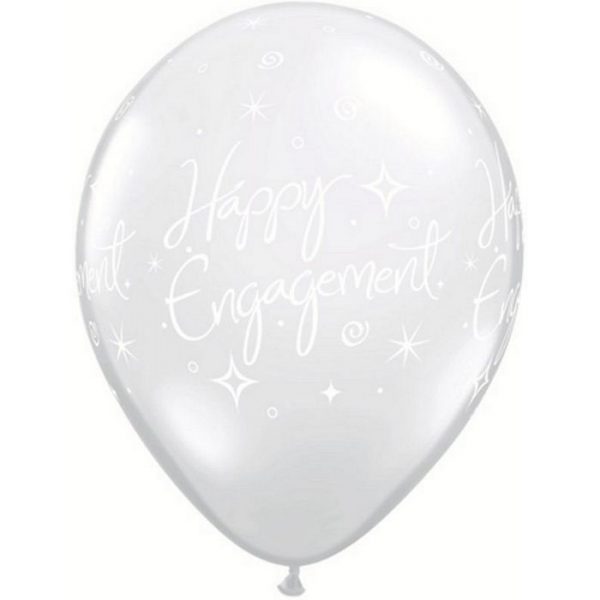 Unidade Balão Transparente Happy Engagement