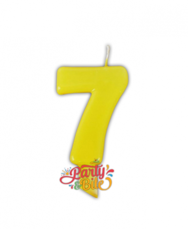 Vela 7 Amarelo