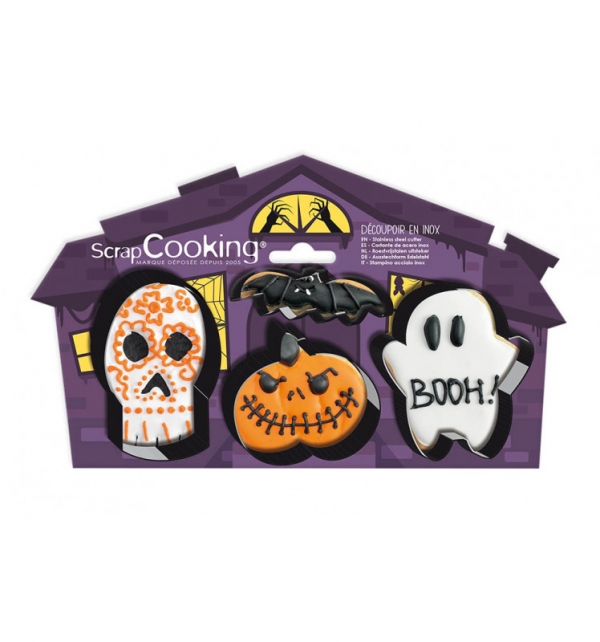 4 Cortadores Halloween