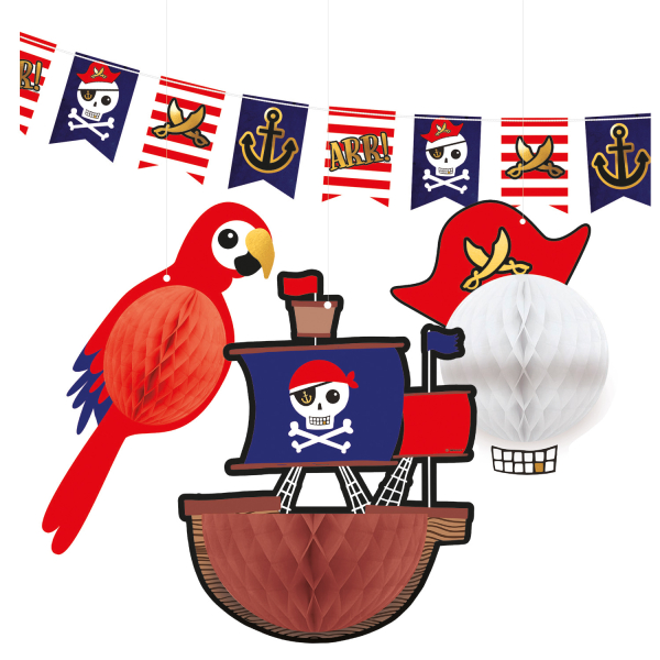 Kit Decoração Piratas