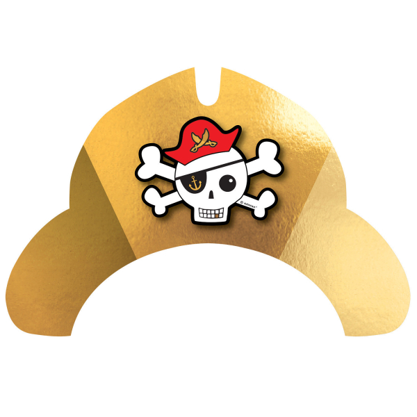 8 Chapéus Piratas
