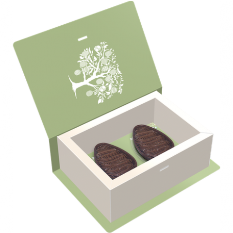 Caixa Degustação Livro 2x50g - Coelhinho Encantado - 5 unidades