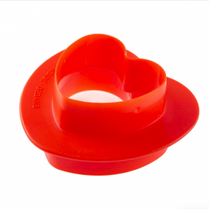 Molde Silicone Coração Lapidado