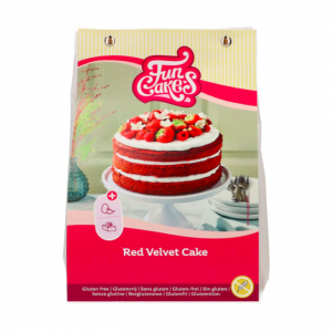 Preparado para Bolo Red Velvet SEM GLÚTEN - 400g