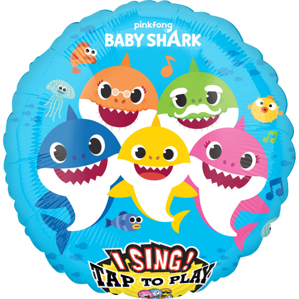 Balão Musical Baby Shark