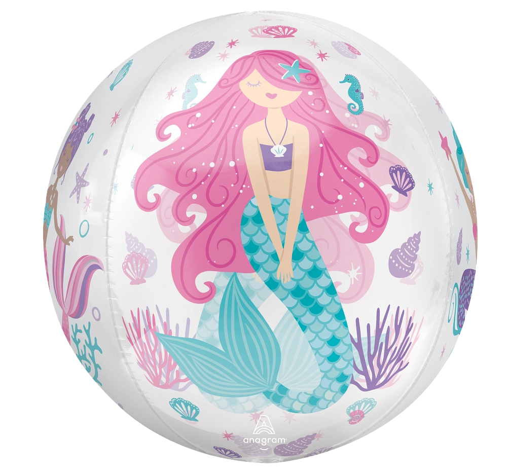 Balão Orbz Sereias