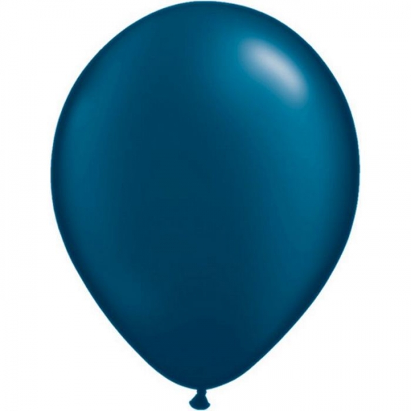 Unidade Balão Qualatex Azul Navy Pérola
