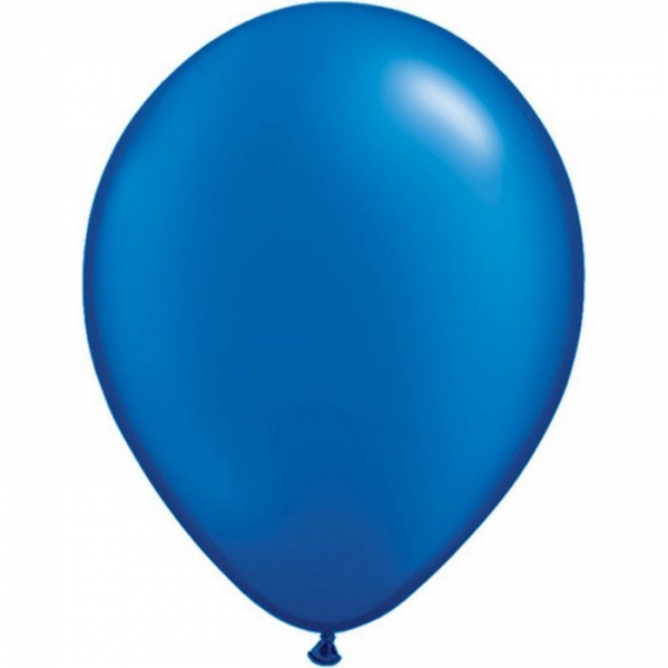Unidade Balão Qualatex Azul Pérola