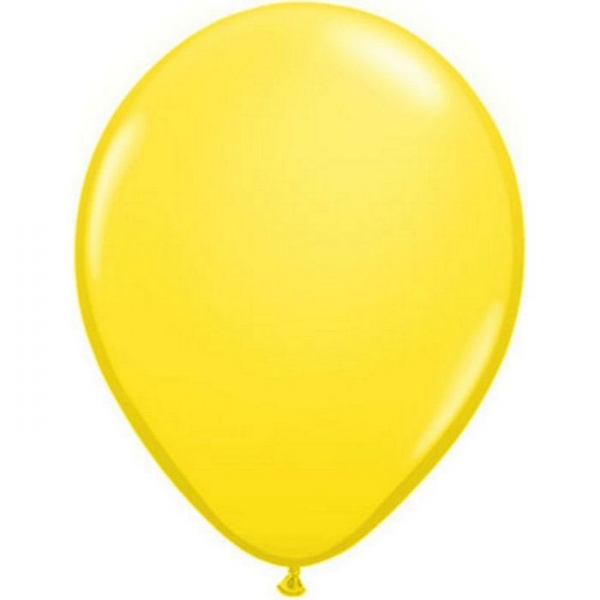 Unidade Balão Qualatex Amarelo