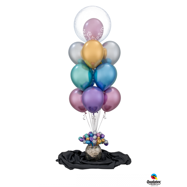 Unidade Balão Qualatex Chrome Rosa Unidade Balão Qualatex Chrome Rosa