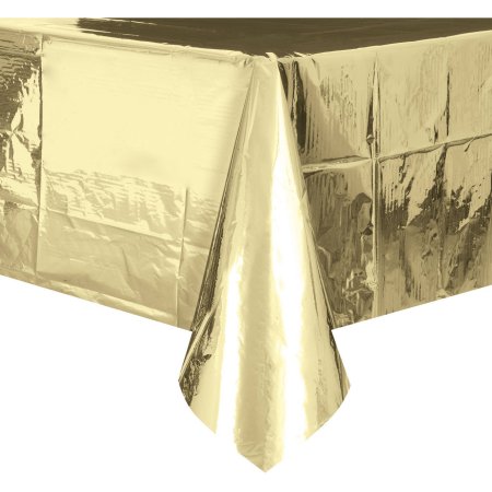 Toalha de Mesa Dourado Brilhante