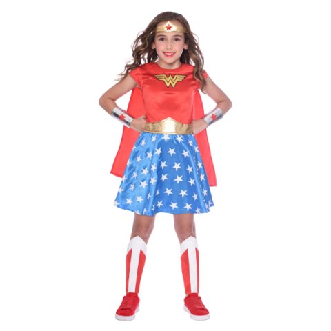 Fato Wonder Woman - 4-6 Anos