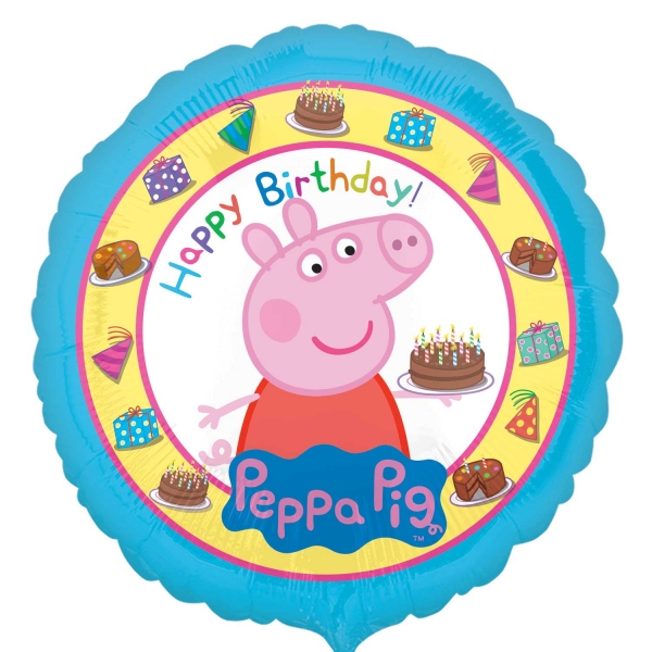 Balão Happy Birthday Peppa 