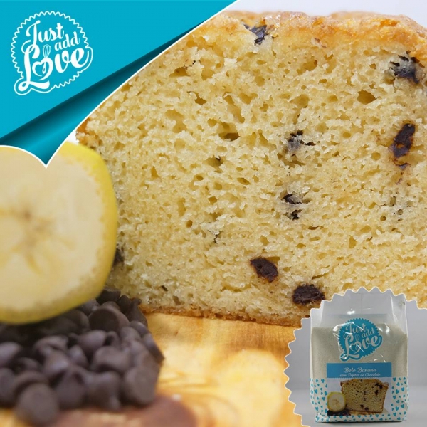 Preparado para Bolo de Banana com Pepitas de Chocolate - 500g