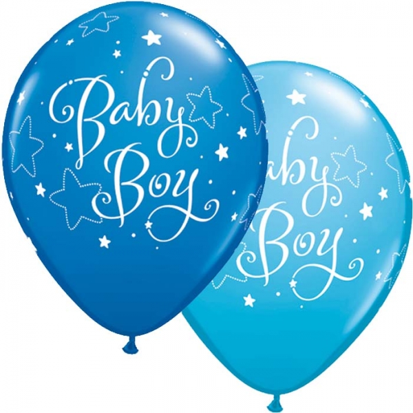 Unidade Balão Latex Baby Boy