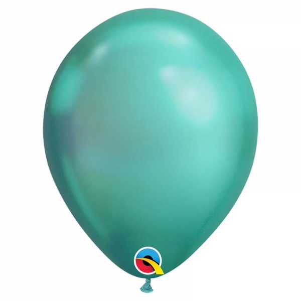 Unidade Balão Qualatex Chrome Verde
