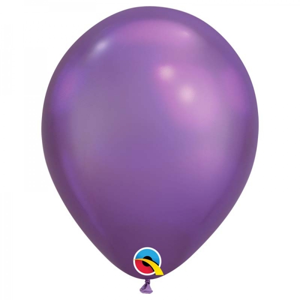 Unidade Balão Qualatex Chrome Roxo