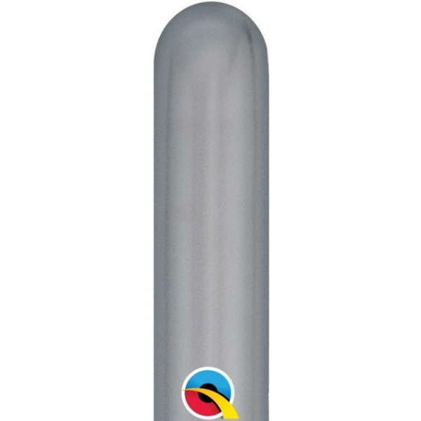 Unidade Balão de Modelar Qualatex 260Q Chrome Silver