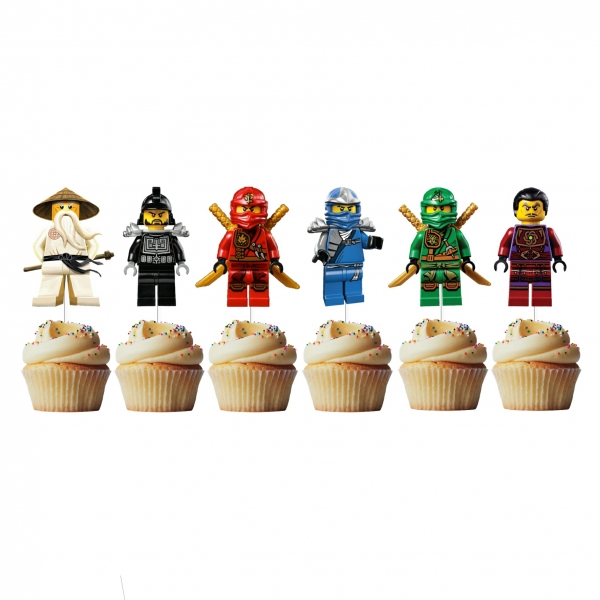 6 Mini Picks Ninjago