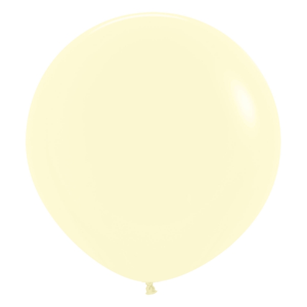 Unidade Balão 60cm Mate Amarelo